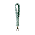 Miniatyrbillede 1 af 5: Blød Makrame Nøglering Boho Håndlavet Armbånds Nøglering Country Stil Håndledsrem Håndlavet Holder Til Kvinder