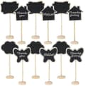 Tavla Etiketter Mini Tavlor Skyltar. 12-pack Små Tavlor