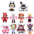 Pikkukuva 2 / 2: 30 cm Helluva Boss Fizzarolli Plyschleksak Mjuk plysch Djurdocka Robot Fizz Hazbin Gaming Plyschdocka Lämplig för fanspresenter