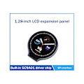 Miniatyrbild 5 av 5: 1,28 Tums Cirkelformad LCD-Skärmmodul 240x240 Pixlar SPI-Kommunikation LCD-Utbyggnadskort