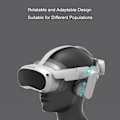 Miniatyrbillede 5 af 5: Øre til Pico 4 Headset - Forbedret Headset Lyd, Støjreduktion, Øremuffe Panel, Lydkoncentration