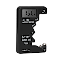 Miniatyrbild 4 av 5: Batterikontroll Kapacitetstestare Mätare Digital Display Verktyg för AA AAA 6F22 9V 1.5V Svart