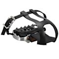 Miniatyrbild 3 av 5: 2 st Alu Cykel Mountainbike Loop Pedal Pedal Hook med Korgrem + Pedaler