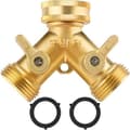Dobbel vaskemaskinkran, 3/4\"