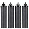 Miniatyrbilde 5 av 5: 4 Pakker Erstatnings Gravity System Filtre BB9-2 Svart For Berkey Vannfilter
