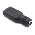 Pikkukuva 5 / 5: USB-elektroniikan lataustarvikkeet 2 kpl USB-naaras - DC 5,5x2,1 mm DC-liittimelle Kestävä DC-muunnin 2024THO