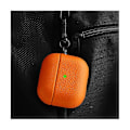 Miniatyrbillede 3 af 5: Elegant blødt lychee-mønster beskyttende høretelefoncover til etuier - Trend-sort