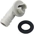 Miniatyrbild 4 av 5: Dräneringsslanganslutning, vinkelkoppling för mini-split-enheter och fönster-AC-enheter, reservdelar 15mm 3st