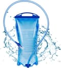 Leak-proof hydration bladder, 2L drinking bladder, ideal for camping, hiking and cycling