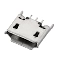 Miniatyrbild 4 av 5: 10 st Micro USB Typ B 180 Grader DIP 5-stifts Honkontakt för PCB-lödning