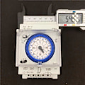 Miniatyrbillede 3 af 5: Analog Mekanisk Timer Switch 110V-220V 24 timer Daglig Programmerbar 15min Indstilling Tids Switch Relæ