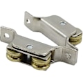 Miniatyrbilde 5 av 5: Skyvedørsruller To Hjul - Jern Ruller, Fast Spor Port Rulle Støtte U-spor Hjul, Rullende For Spor Skyvedør Glass Rulle 2stk
