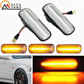 Miniatyrbild 5 av 5: 2 st Dynamiska LED Sidomarkeringsljus bil lampor Blinkers Indikator Tillbehör För Honda Civic EK 2/3/4dr Ballade CRV Prelude 95-99