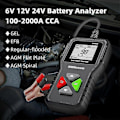 Miniatyrbild 4 av 5: Batteritestare 6v 12v 24v, 100-2000 Cca 2ah-220ah Automobil Generator Testare Digital Batterianalysator För Bil/Lastbil