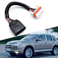 Pikkukuva 4 / 5: Uusi johtosarjan liitin auton johtojen liittimeen, kaapelipistoke, sovitin, ajovalon polttimen johtosarja Porsche Cayenne 95563123911