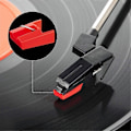 Miniatyrbilde 4 av 4: 2-pakning Platespiller Nål Platespiller Stylus Erstatning for ION ICT04RS - IONTTUSB10, ITTCD10, LPDock, LP2CD, LP2Flash