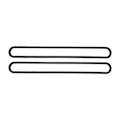 Miniatyrbilde 1 av 3: 2 stk Vakuumforsegler Maskin Oppvarmings Element Forsegling Maskin Strimler Oppvarmings Stripe Deler