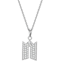 Miniatyrbild 1 av 5: Kpop Bts Army Halsband Hänge Bts Bangtan Boys Cubic Zirconia Smycken Army Fans Gåvor För Kvinnor Flickor Pojkar Stil-01 - Guanguan