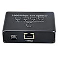 Miniatyrbillede 2 af 5: Gigabit Netværksdeler 1-Til-4 Netværkskabelsdeler RJ45 Netværk Port Ethernet Splitter Velegnet