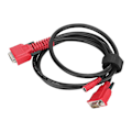 Pikkukuva 1 / 5: 1,5 metrin OBD2 15-nastainen kaapelisovitin diagnostiikkaliitin malleille PROPAD PAD2 PAD3 D7 D8 EZ400 I80PRO I80PAD