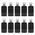 Miniatyrbillede 1 af 3: 10 stk E14 Beslag Lampeholder LED E14 Lysbase Krystal Lampeholder