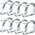 Tablecloth Clips 8-Pack Stainless Steel Tablecloth Holders, for Tables 1-3 cm Thick (Small x 8-Pack)