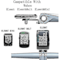 Miniatyrbillede 4 af 4: Wahoo Mount, Out Front Combo Cykelmontering Til Wahoo Elemnt, Wahoo Elemnt Bolt, Wahoo Elemnt Mini Og Kamera (Wahoo Mount)