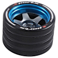 Miniatyrbilde 1 av 5: For MT4/FUTABA 4PX / NB4 /KO EX Next / X9 Fjernkontroll Universal Metall Håndhjul Ratt B