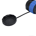 Miniatyrbilde 3 av 5: Vanntett Kobling Bakmutter IP68 Luftfart Strømkontakt 250V 5A for Kabel SP2819 Pin