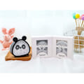 Miniatyrbild 3 av 4: Väckarklocka för barn, analog väckarklocka, Panda Mini Tickless väckarklocka med högt larm, batteri