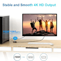 Pikkukuva 2 / 5: Displayport - VGA+HDTV -muunnin tietokonenäytön adapterikaapeli DP-telakointiasema kaksoisnäytölle