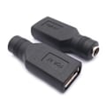 Pikkukuva 1 / 5: USB-elektroniikan lataustarvikkeet 2 kpl USB-naaras - DC 5,5x2,1 mm DC-liittimelle Kestävä DC-muunnin 2024THO