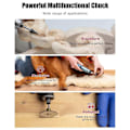 Miniatyrbild 4 av 5: Borrfoderhylssats för Dremel, 1/32 tum till 1/8 tum Ersättning 4486 Nyckellös bit med Ersättningsroterande Borrmutter Set 2025th
