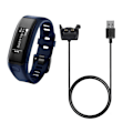 Miniatyrbilde 1 av 4: Smart Tilbehør USB Data og Lading Cradle Dock Lader for Garmin Vivosmart HR/HR+ Aktivitet