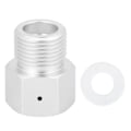 Miniatyrbillede 1 af 5: Homebrew Cylinder Adapter Konnektor Hun Gevind TR21-4 til Han Gevind W21.8-14 til Sodastream