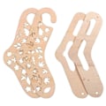 Miniatyrbild 4 av 5: 6 st Träsockblockare för Stickning, Justerbara Sockblockare för Stickblockare Stickning Virkning S