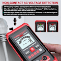 Miniatyrbild 3 av 5: HT123 Digital Multimeter, AC/ Resistans Kontinuitet Mätning Tester, Elektrisk Multimeter Krets