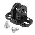 Miniatyrbilde 1 av 5: Action Kamera Metall Erstatningsbase Med 2 stk 1/4 Skruer For 360 One X2