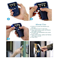 Miniatyrbilde 4 av 5: Håndholdt 125KHz RFID-leser, skriver, duplisering, kopiering, oppgradert ID-kortkloner, programmerer, med 10 stk