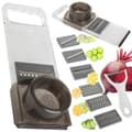 Mandolin Vegetable Slicer and Grater with 6 Blades