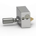 Miniatyrbillede 4 af 5: 5 stk. Egnet til Zortrax M200 V2 Hot-End Ekstruderingshoved Varmedysse 0,4 mm H59 Messingdysse 2024THO