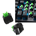 Miniatyrbillede 1 af 4: Rgb Grønne Kontakter Krydsaksel Til Razer Blackwidow Elite Gaming Tastatur
