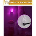 Miniatyrbilde 5 av 5: Juletre Nattlampe [1 stk], fargeskiftende Nattlampe for Barn, 6-fargers Rgb, Plugg Inn, for Bad, Romdekor, gaver