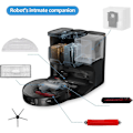 Pikkukuva 2 / 5: Roborock S7 MaxV Ultra/S7 Pro Ultra -imurin pääharja, sivuharja, HEPA-suodatin, moppiliina, pölypussi B