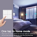Miniatyrbild 5 av 5: 4-knapps Tuya Zigbee trådlös 12-scenbrytare tryckknappskontroller Batteridriven automatiseringsscenario för Tuya-enheter