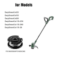 Pikkukuva 2 / 5: 6 Pakkia F016800569 Trimmerikelan ja -lankaa Bosch EasyGrassCut 23, 26, 18, 18-230, 18-260, 18-26 Vaihto-osiin [ALJ]