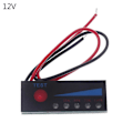 Miniatyrbild 1 av 5: LCD Display Batteri Monitor Kapacitetsmätare Nivåindikator 1S 2S 3S 4S 12V