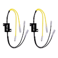 Miniatyrbillede 1 af 5: 2x Motorcykel Belastningsdekoder Modstand til LED Blinklys Reparation 25W 6.8Ohm