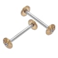 Miniatyrbillede 4 af 5: 5 stk./sæt Symaskine Stål 8228 Spol Singer 27 28 127 127-12 128 Enkelt Klasse 27&127 Sy Tilbehør Stitch Værktøjer 30*9mm