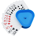 Miniatyrbild 3 av 4: Yuanhe Poker Hand Tray, Triangulär Handsfree Poker Stativ, Slumpmässig Färg, 4-delad Set